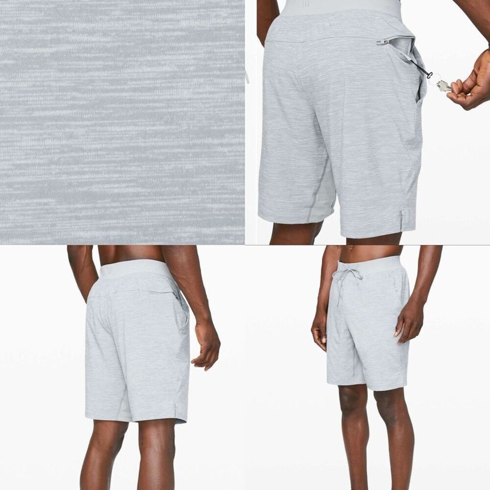 Lululemon T.H.E. Short 9" *Liner men’s size small light gray heather